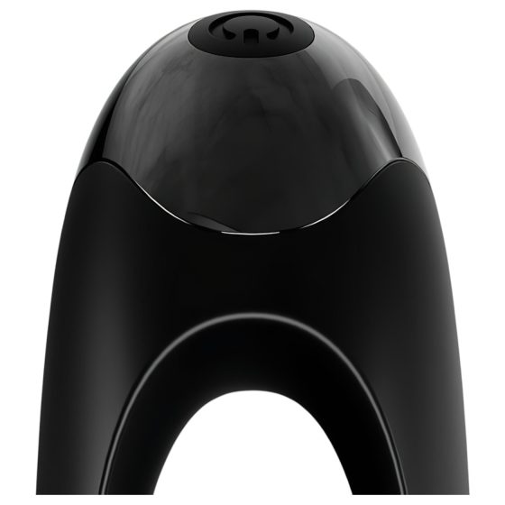 Satisfyer Candy Cane - akumulátorový vodotěsný dvouramenný vibrátor (černý)
