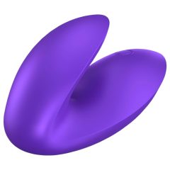   Satisfyer Love Riot - akumulátorový, vodotěsný prstový vibrátor (fialový)