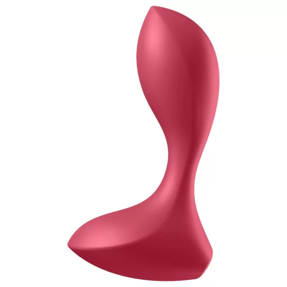 Satisfyer Backdoor Lover - akumulátorový, vodotěsný anální vibrátor (červený)