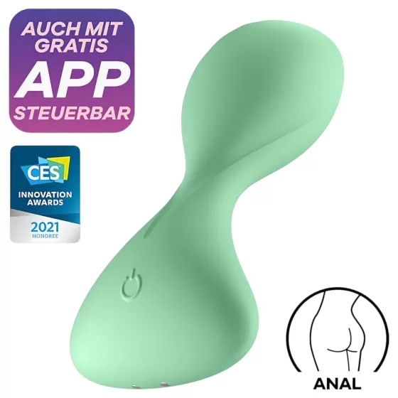/ Satisfyer Trendsetter - Anální vibrátor ovládaný aplikací (zelený)