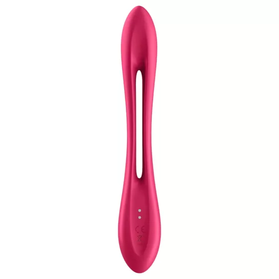 Satisfyer - flexibilní párový vibrátor - dobíjecí, červený