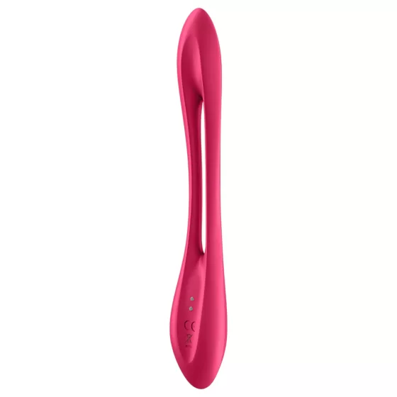 Satisfyer - flexibilní párový vibrátor - dobíjecí, červený