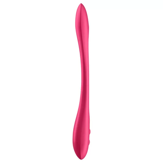 Satisfyer - flexibilní párový vibrátor - dobíjecí, červený