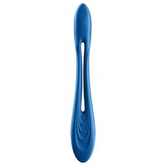   Satisfyer Elastic Game - akumulátorový, flexibilní párový vibrátor (modrý)