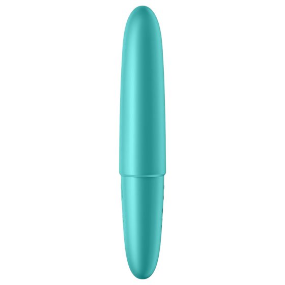 Satisfyer - mini vibrátor vodotěsný - Ultra Power Bullet 6 - tyrkysový