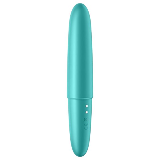 Satisfyer Ultra Power Bullet 6 – vodotěsný vibrátor (tyrkysový)
