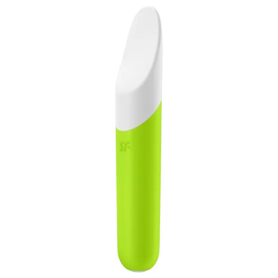 Satisfyer Ultra Power Bullet 7 - vodotěsný klitorisový vibrátor (zelený)