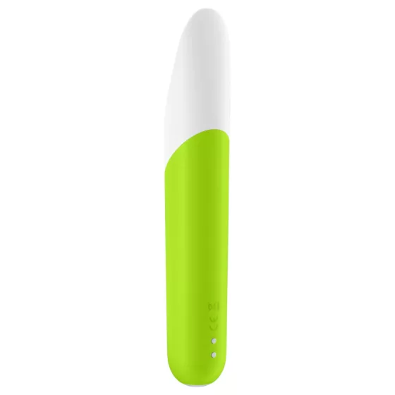 Satisfyer Ultra Power Bullet 7 - vodotěsný klitorisový vibrátor (zelený)
