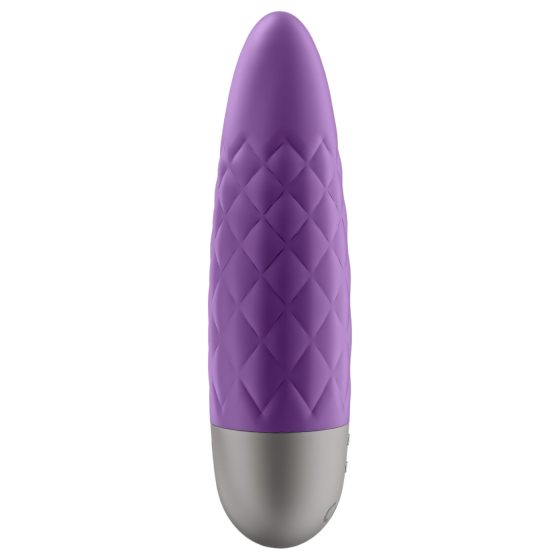 Satisfyer - mini vibrátor na klitoris - dobíjecí, vodotěsný, fialový