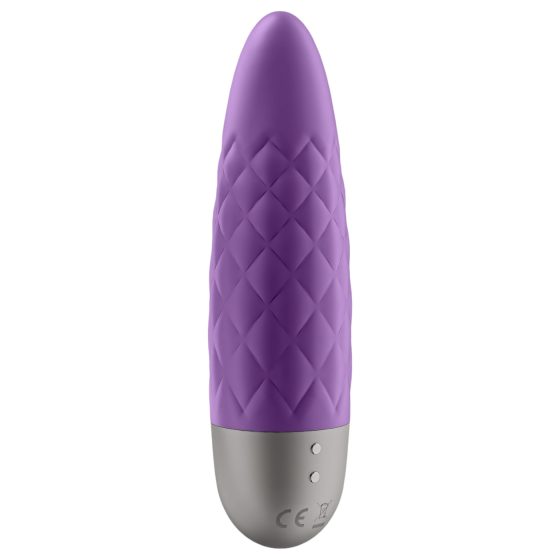 Satisfyer - mini vibrátor na klitoris - dobíjecí, vodotěsný, fialový
