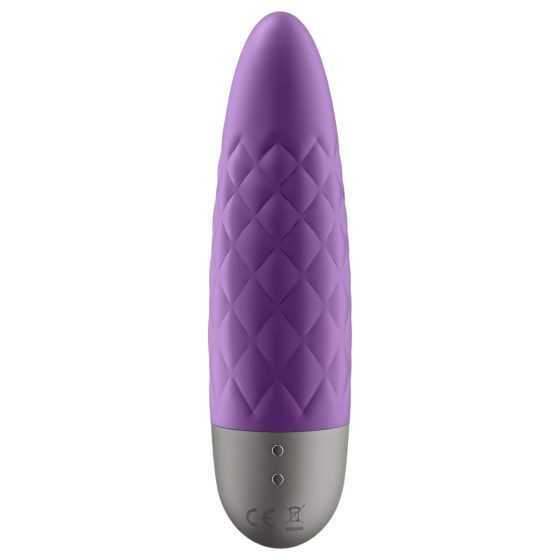 Satisfyer - mini vibrátor na klitoris - dobíjecí, vodotěsný, fialový