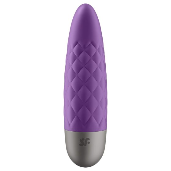 Satisfyer - mini vibrátor na klitoris - dobíjecí, vodotěsný, fialový