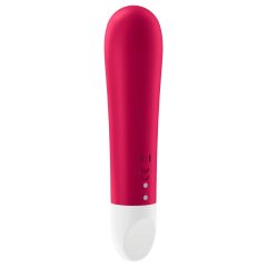   Satisfyer Ultra Power Bullet 1 - vodotěsný akumulátorový vibrátor (červený)