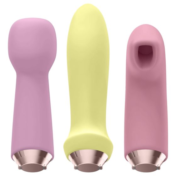 Satisfyer Marvelous Four - sada akumulátorových vibrátorů (4 části)