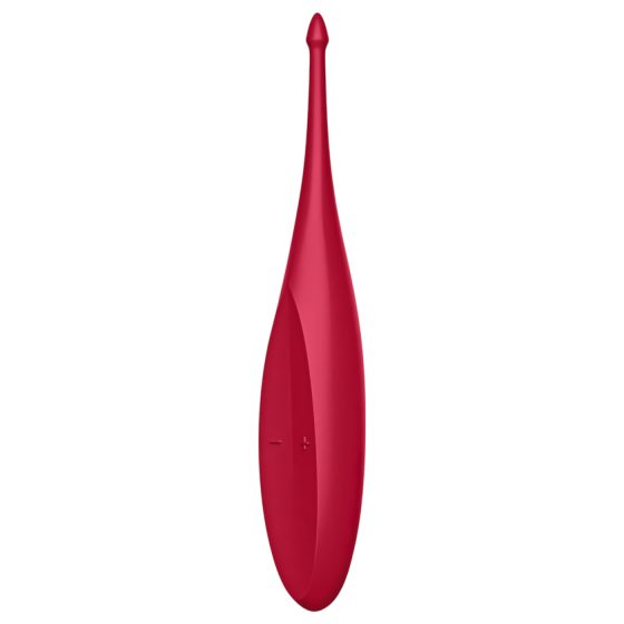 Satisfyer Twirling Fun - dobíjecí, vodotěsný vibrátor na klitoris (červený)