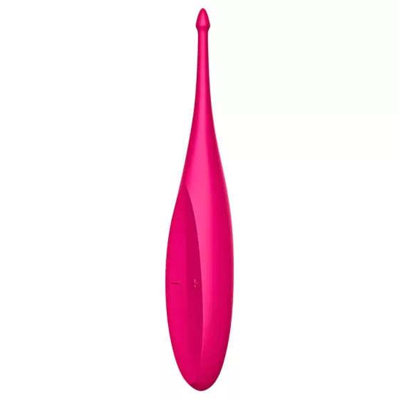 Satisfyer - vibrační stimulátor klitorisu - vodotěsný, dobíjecí silikon růžový