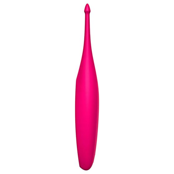 Satisfyer Twirling Fun - akumulátorový, vodotěsný klitorální vibrátor (růžový)
