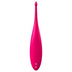   Satisfyer Twirling Fun - akumulátorový, vodotěsný klitorální vibrátor (růžový)