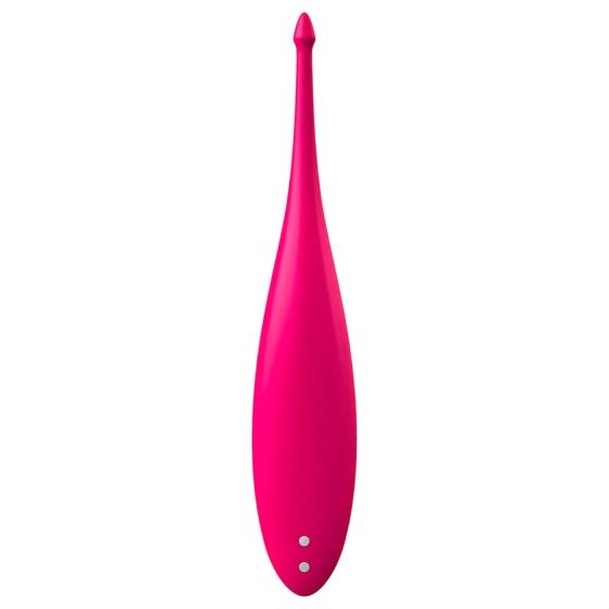 Satisfyer Twirling Fun - akumulátorový, vodotěsný klitorální vibrátor (růžový)