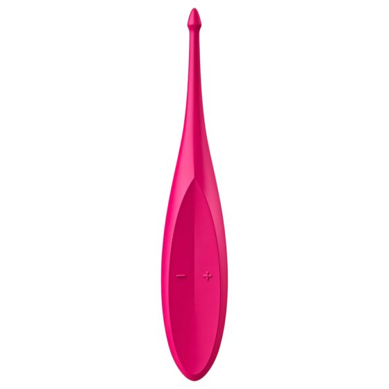 Satisfyer Twirling Fun - akumulátorový, vodotěsný klitorální vibrátor (růžový)