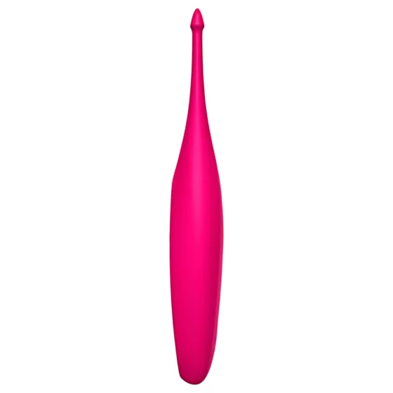 Satisfyer - vibrační stimulátor klitorisu - vodotěsný, dobíjecí silikon růžový