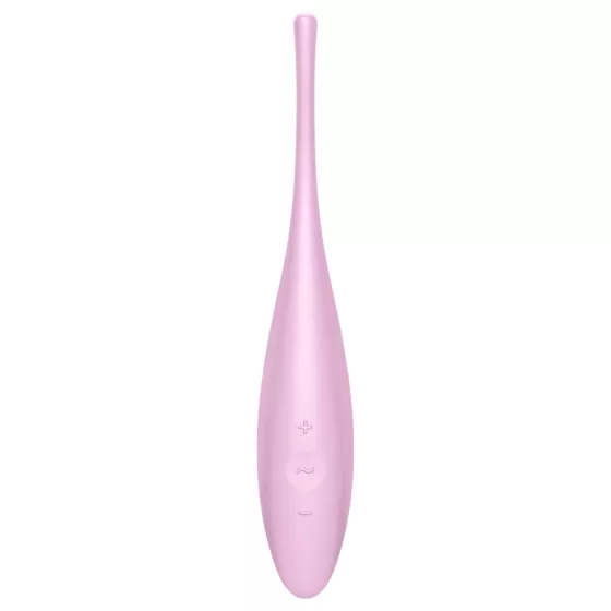 Satisfyer Twirling Joy - vibrátor na klitoris ovládaný aplikací (růžový)