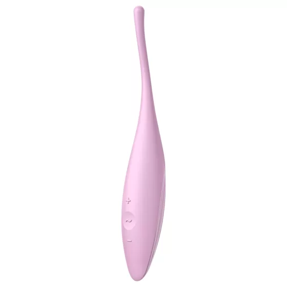 Satisfyer Twirling Joy - vibrátor na klitoris ovládaný aplikací (růžový)