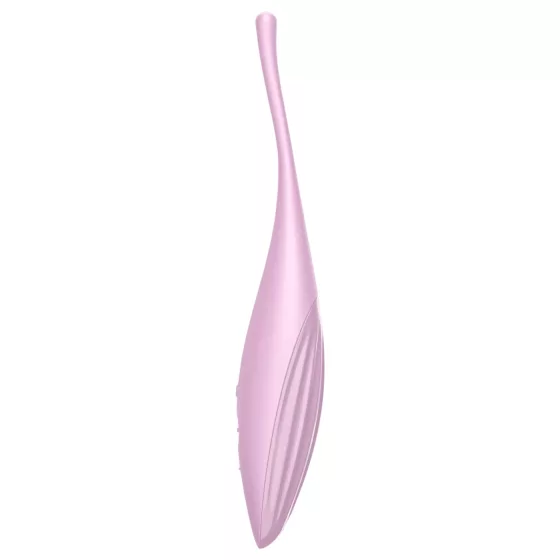 Satisfyer Twirling Joy - vibrátor na klitoris ovládaný aplikací (růžový)