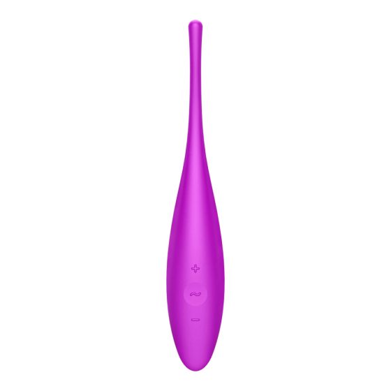 / Satisfyer Twirling Joy - nabíjecí, voděodolný vibrátor na klitoris (fialový)