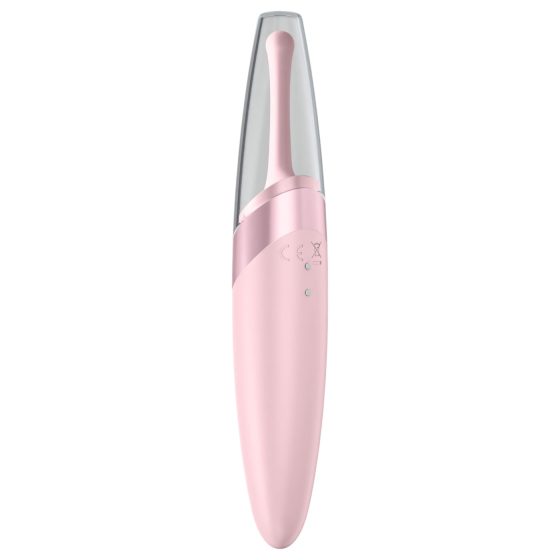 Satisfyer Twirling Delight - vodotěsný klitorální vibrátor (růžový)