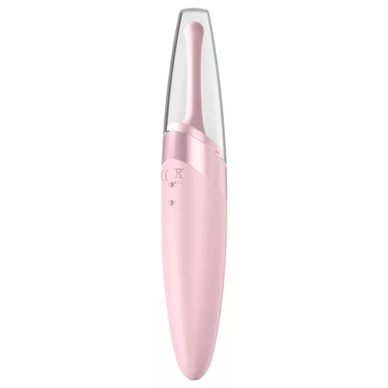 Satisfyer Twirling Delight - vibrační stimulátor klitorisu - vodotěsný - růžový
