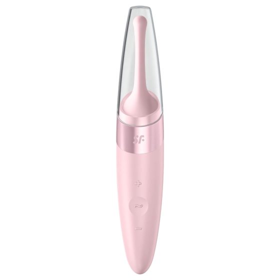 Satisfyer Twirling Delight - vodotěsný klitorální vibrátor (růžový)