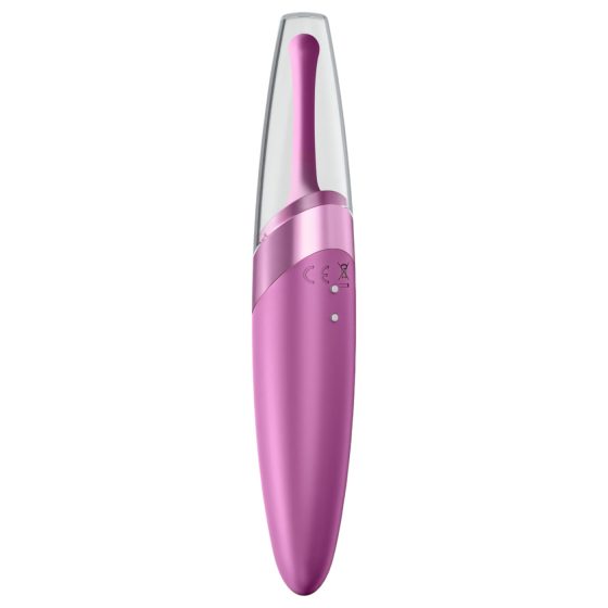 Satisfyer Twirling Delight - vodotěsný klitorisový vibrátor (fialový)