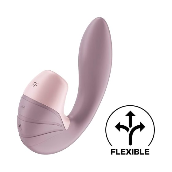 Satisfyer Supernova - akumulátorový, vzduchový 2v1 vibrátor (růžový)