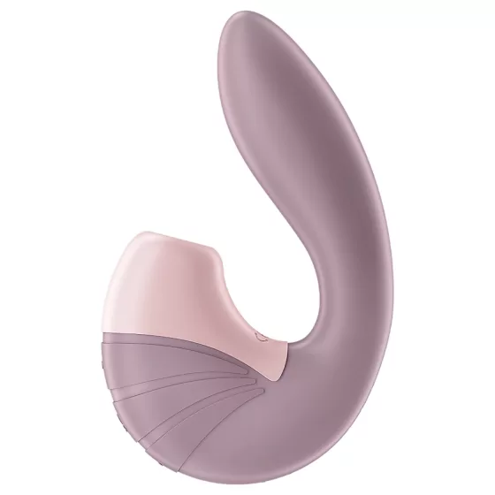 Satisfyer Supernova - akumulátorový, tlakový 2v1 vibrátor (růžový)