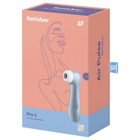 Satisfyer Pro 2 Gen2 - dobíjecí stimulátor s tlakovými vlnami na klitoris (Modrá)