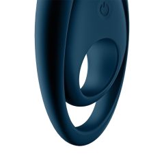   Satisfyer Glorious Duo - vibrační erekční kroužek (modrý)