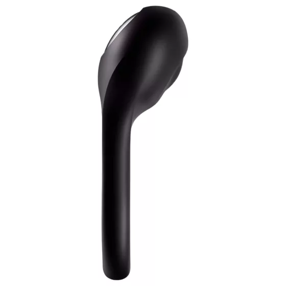 Satisfyer Majestic Duo - vibrační vodotěsný erekční kroužek - černý, dobíjecí