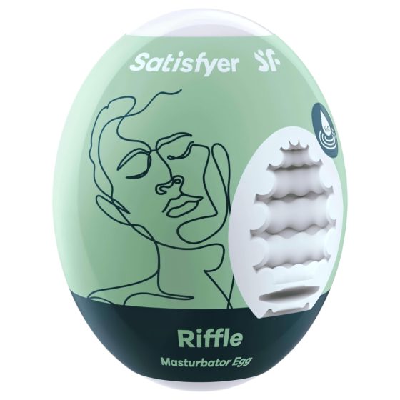Satisfyer Egg Riffle - vajíčkový masturbátor (1 ks)