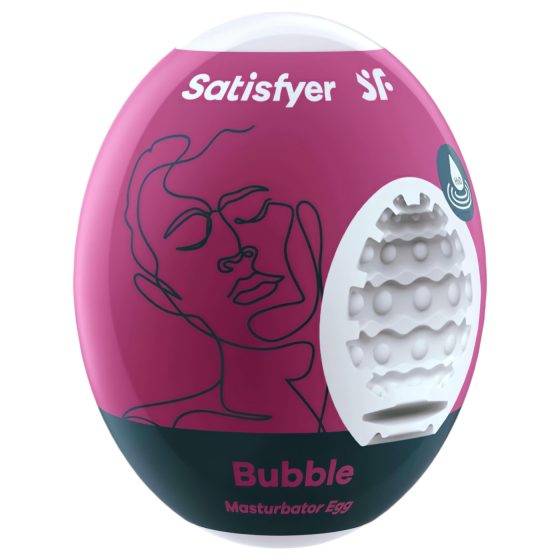 Satisfyer Egg Bubble - masturbátor vejce - 1 kus