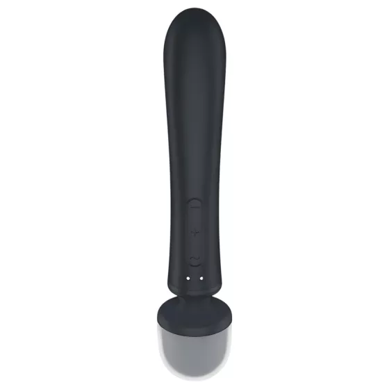 Satisfyer Triple Lover - vibrátor na G-bod a masáž - stříbrný