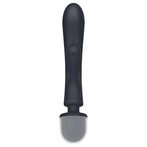 Satisfyer Triple Lover - vibrátor na G-bod a masáž - stříbrný
