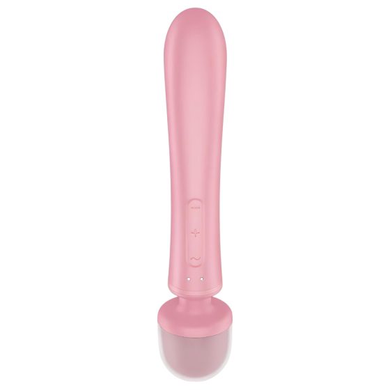 Satisfyer Triple Lover - vibrátor na G-bod a masáž - růžový