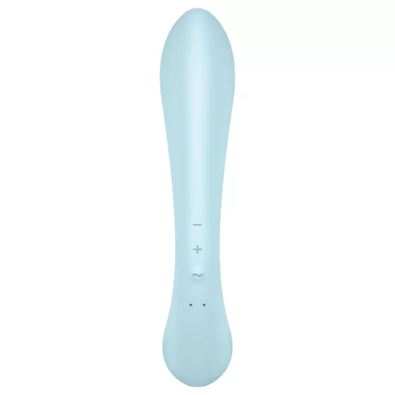 / Satisfyer Triple Oh - akumulátorový vibrátor s ramenem na klitoris (modrý)