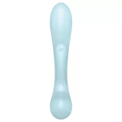   / Satisfyer Triple Oh - akumulátorový vibrátor s ramenem na klitoris (modrý)