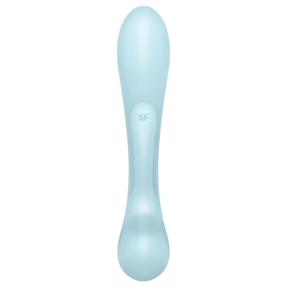 Satisfyer Triple Oh - dobíjecí vibrátor s klitoriálním ramenem (modrý)
