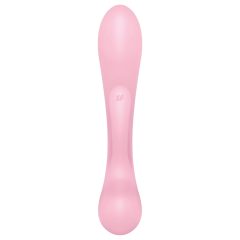   Satisfyer Triple Oh - dobíjecí vibrátor s klitorálním ramenem (růžový)