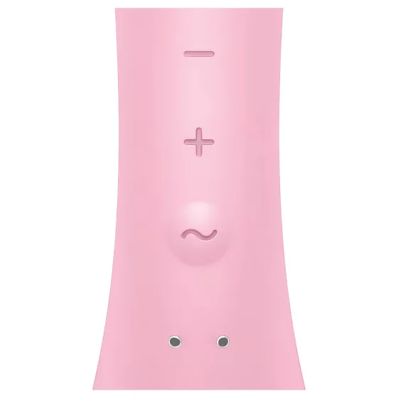 Satisfyer Triple Oh - akumulátorový vibrátor s ramenem na klitoris (růžový)