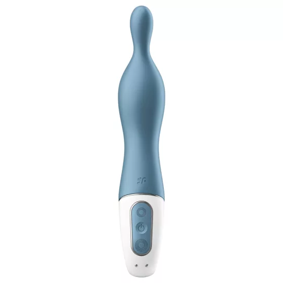 Satisfyer A-Mazing 1 - vibrátor na bod A - dobíjecí - modrý