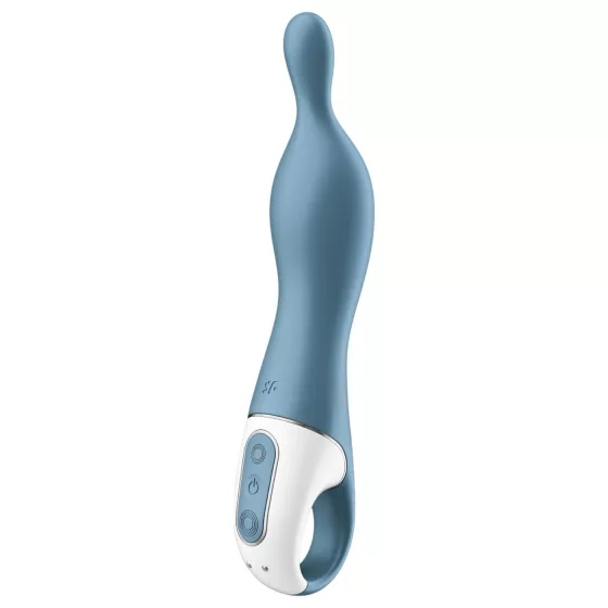 Satisfyer A-Mazing 1 - vibrátor na bod A - dobíjecí - modrý